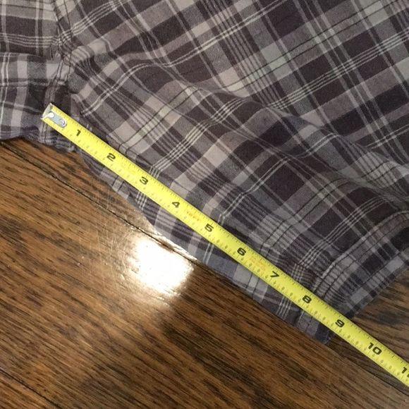 STRUCTURE Plaid Brown Beige Tan Mens Shorts 32 - Picture 6 of 8